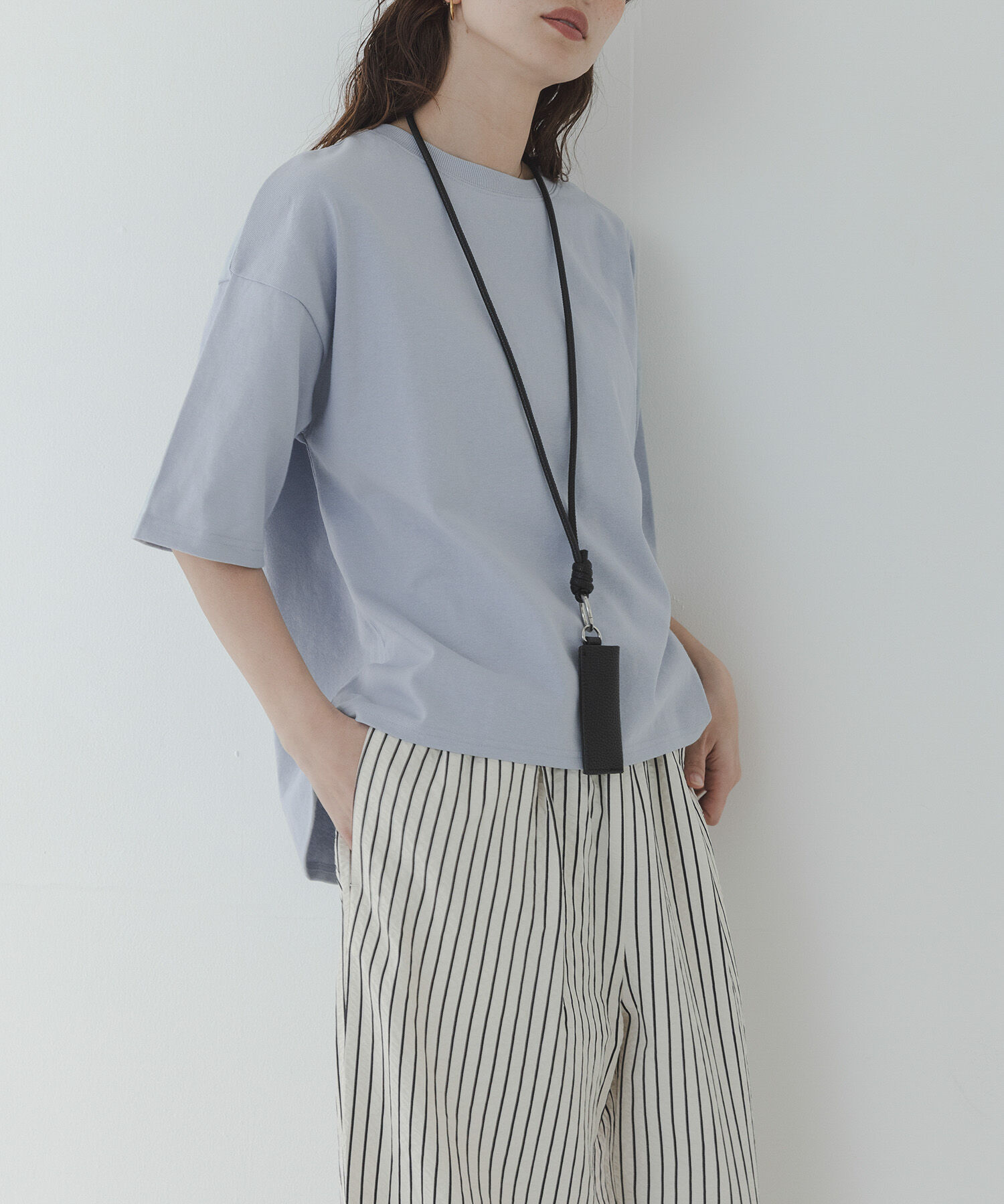 Sonny Label 「コットンハーフスリーブプルオーバー」|Tシャツ・カットソー|ブルー