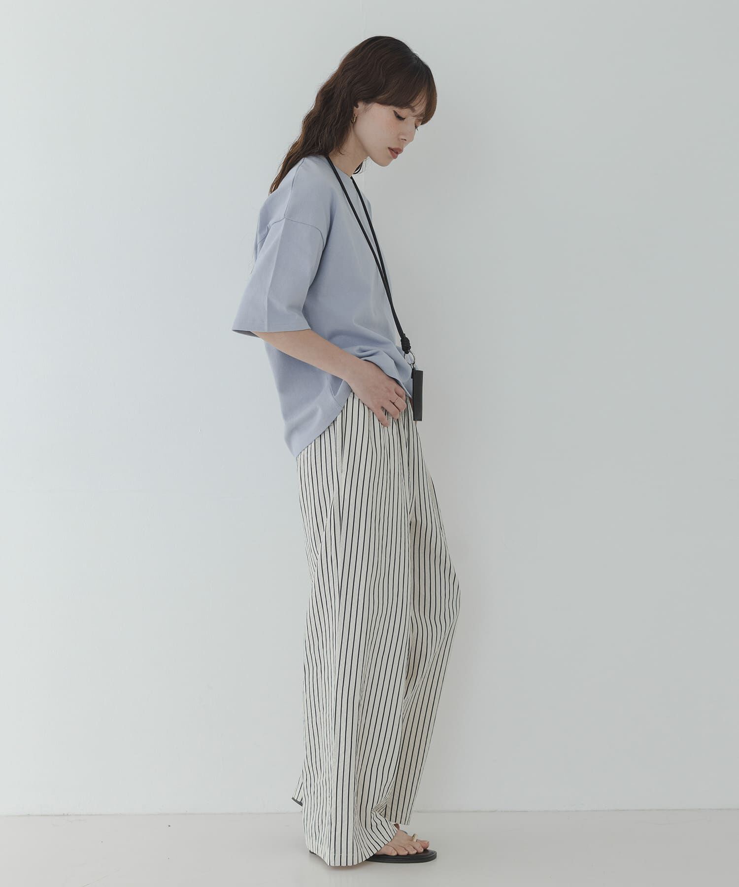 Sonny Label 「コットンハーフスリーブプルオーバー」|Tシャツ・カットソー|