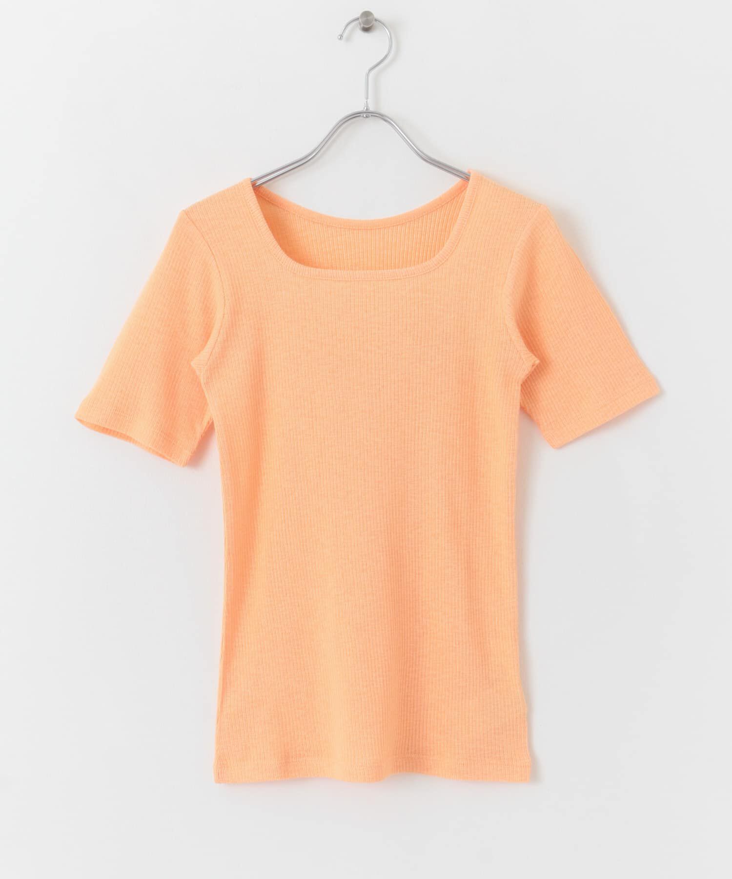 SENSE OF PLACE by URBAN RESEARCH「2WAYメランジリブTシャツ(半袖)」|Tシャツ・カットソー|