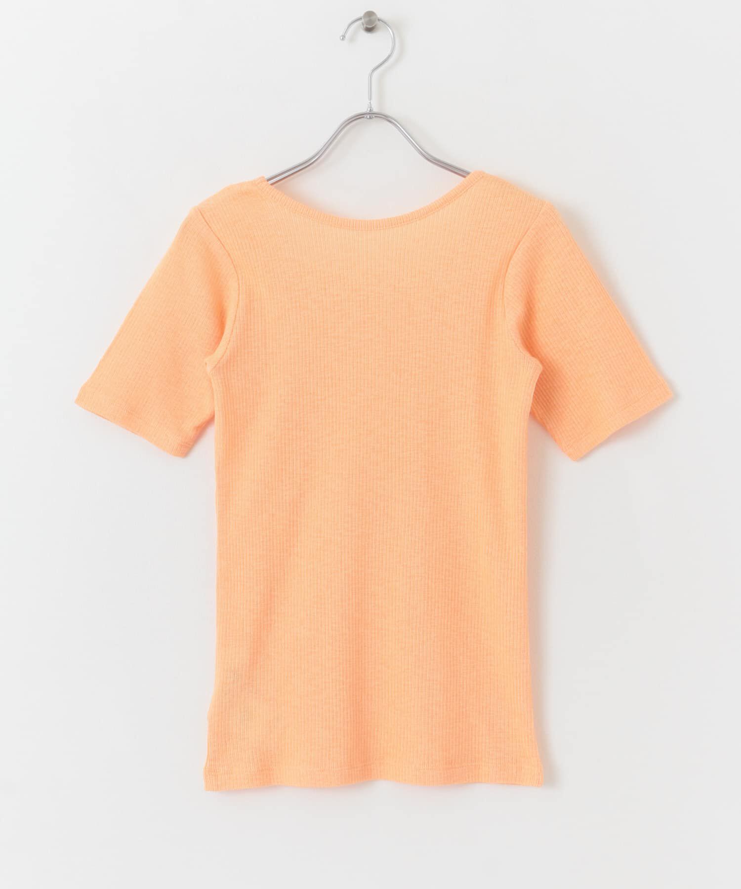 SENSE OF PLACE by URBAN RESEARCH「2WAYメランジリブTシャツ(半袖)」|Tシャツ・カットソー|