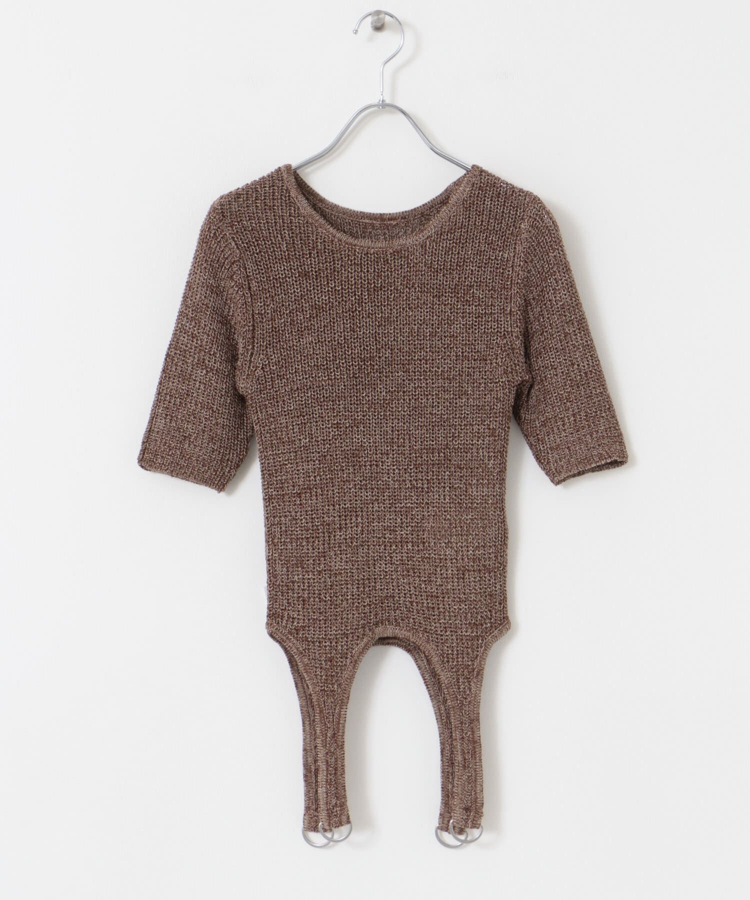 SENSE OF PLACE by URBAN RESEARCH「ガーターデザインセーター(5分袖)」|ニット・セーター|