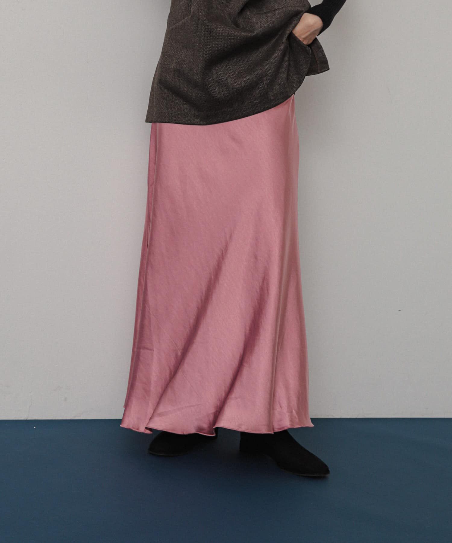 SENSE OF PLACE by URBAN RESEARCH「『WEB/一部店舗限定サイズ』ナローサテンスカート」|スカート|