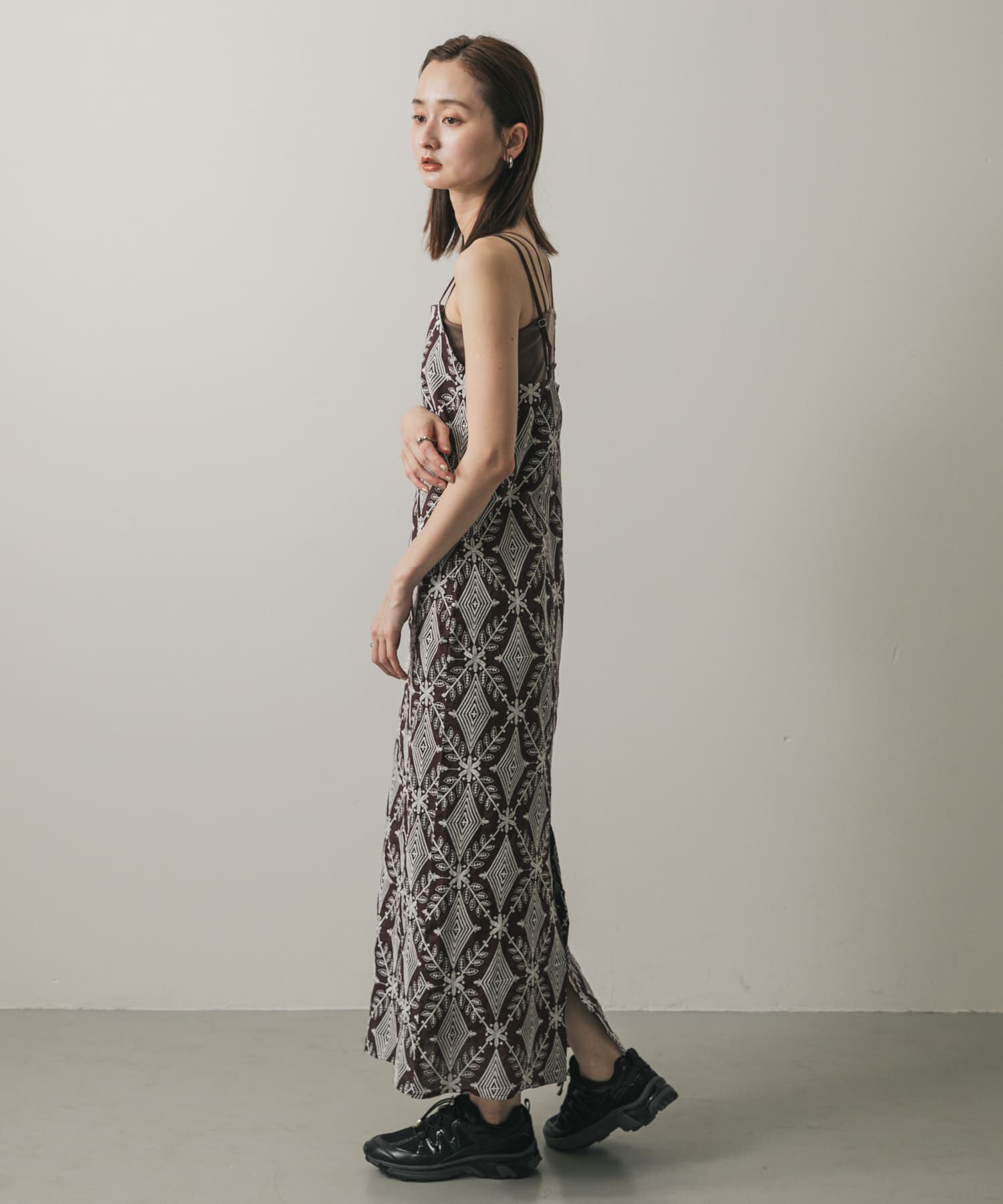 SENSE OF PLACE by URBAN RESEARCH「インドシシュウキャミワンピース」|ワンピース|