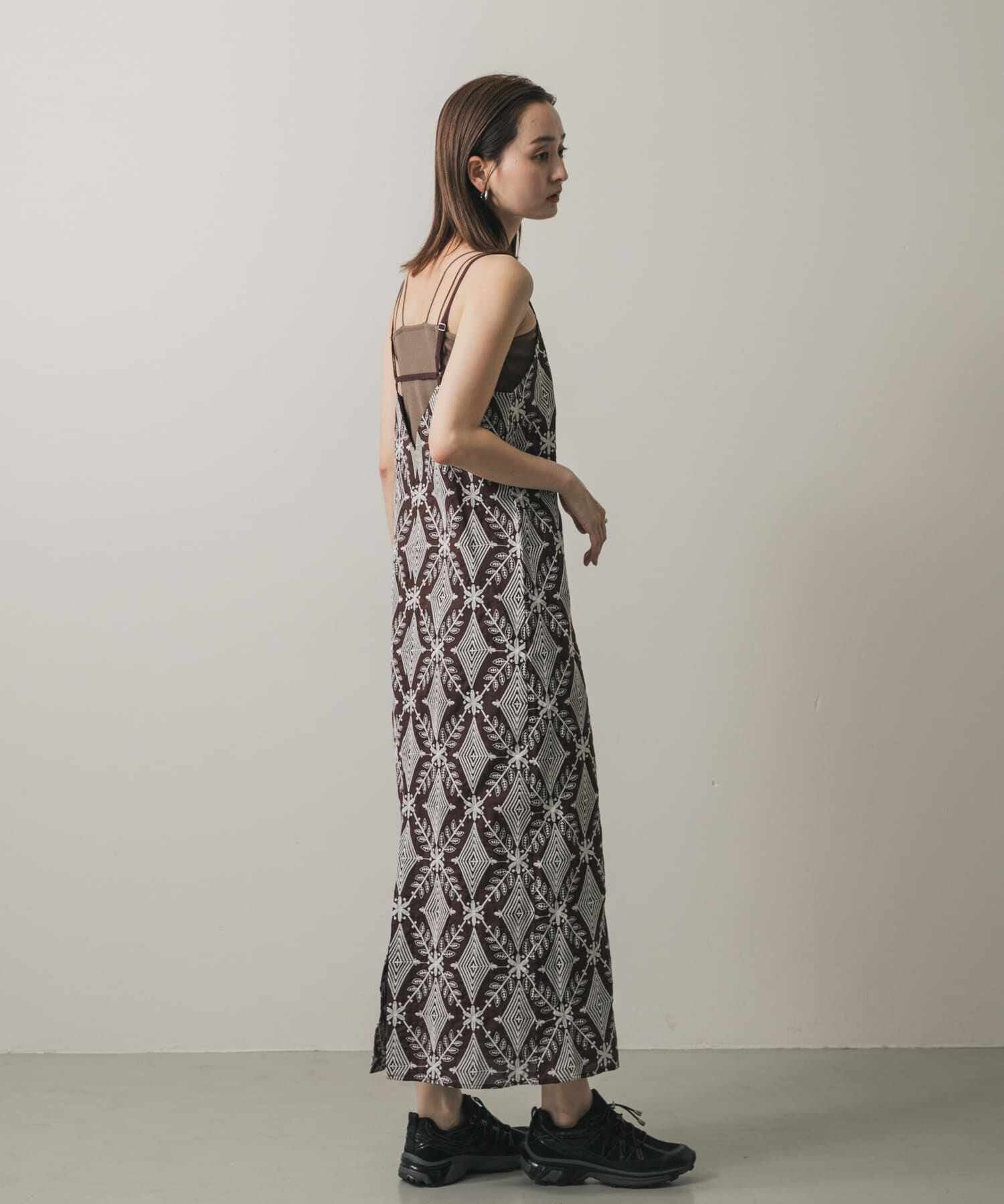 SENSE OF PLACE by URBAN RESEARCH「インドシシュウキャミワンピース」|ワンピース|