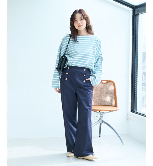  「《手洗い可能》マリンワイドパンツ」|その他|