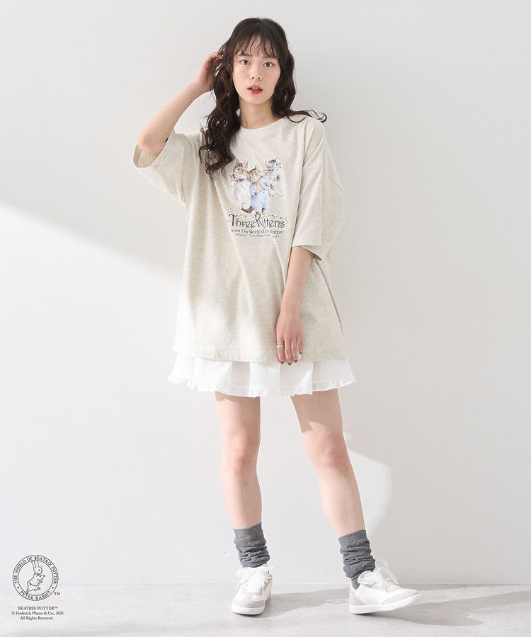 earth music&ecology「PeterRabbit(TM)/earth こねこのトムＴ」|Tシャツ・カットソー|