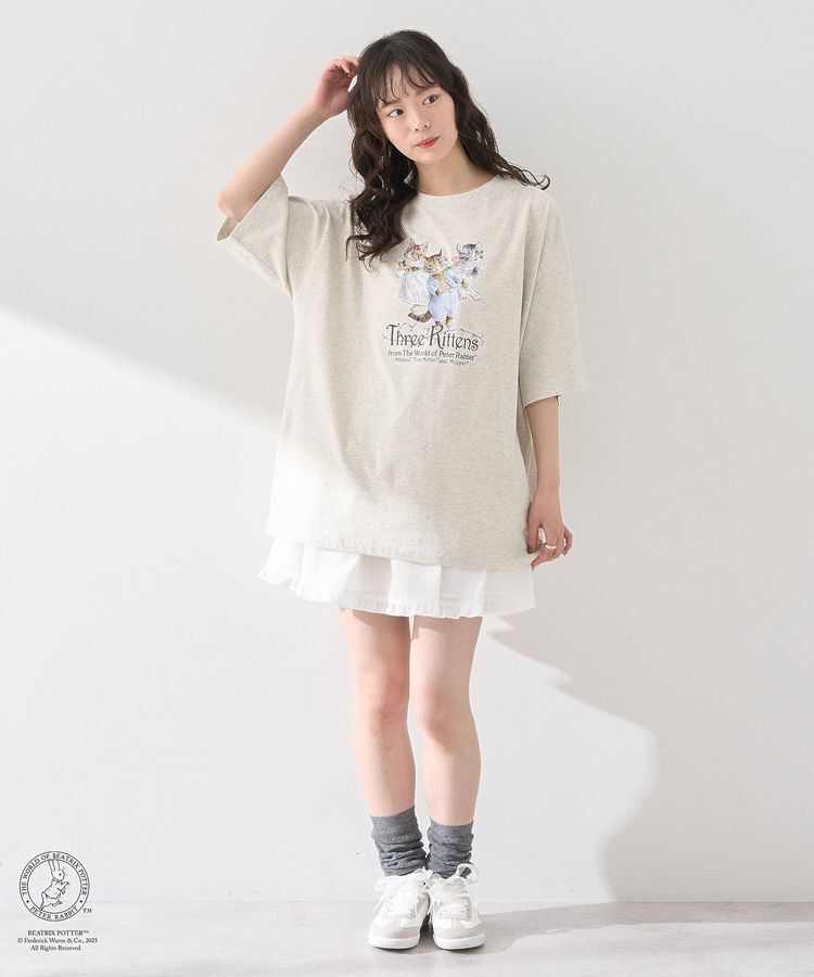 earth music&ecology「PeterRabbit(TM)/earth こねこのトムＴ」|Tシャツ・カットソー|