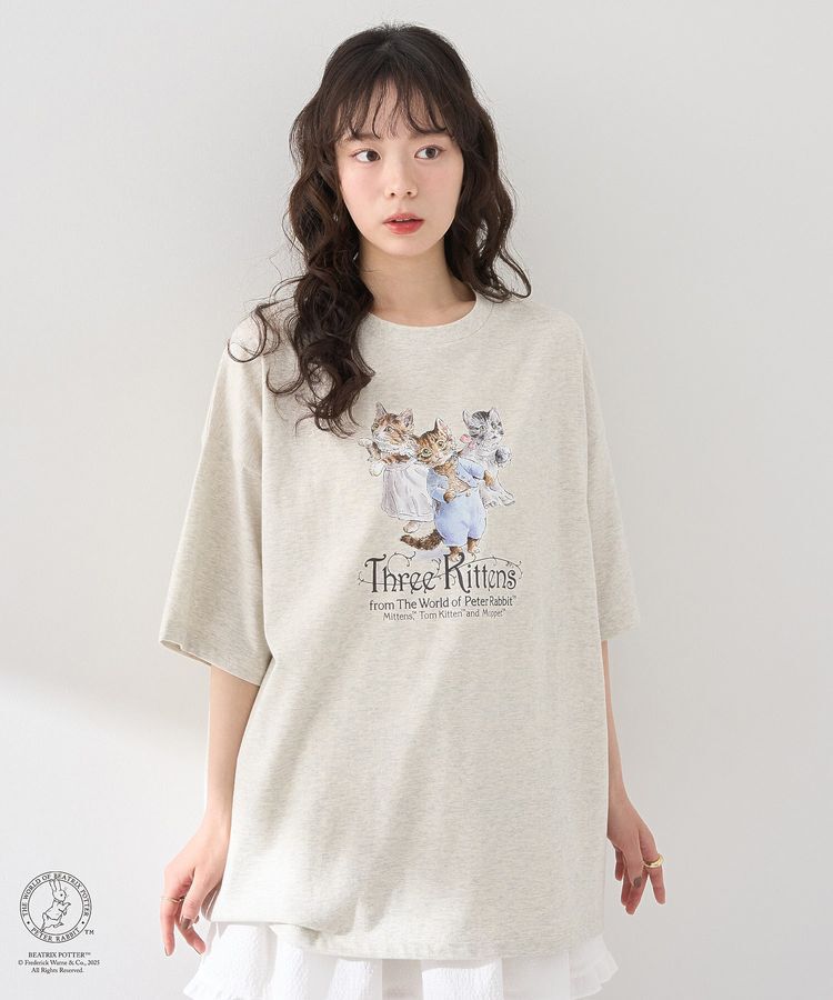earth music&ecology「PeterRabbit(TM)/earth こねこのトムＴ」|Tシャツ・カットソー|