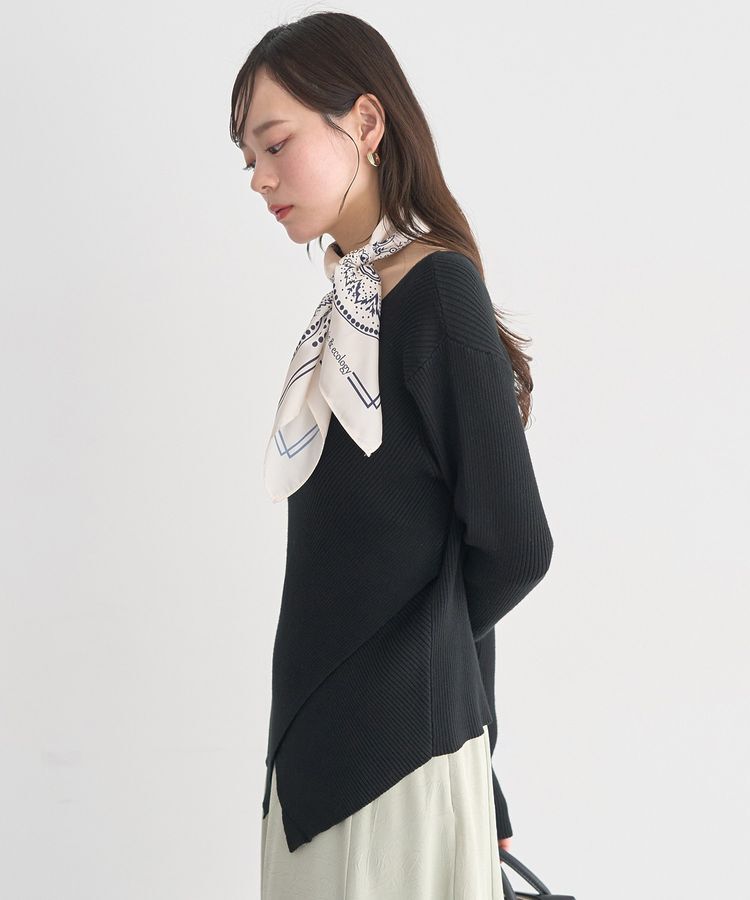 earth music&ecology「クロスニットプルオーバー」|ニット・セーター|