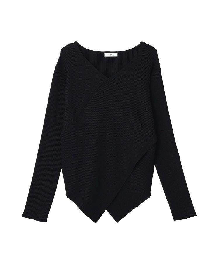 earth music&ecology「クロスニットプルオーバー」|ニット・セーター|