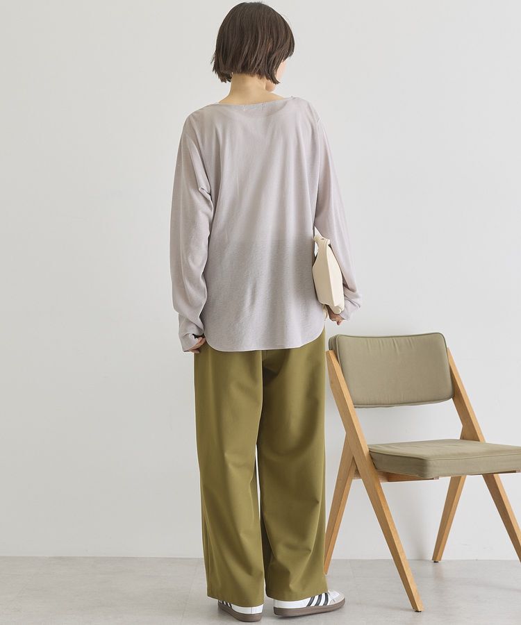 AMERICAN HOLIC「ラウンドカットシアープルオーバー」|Tシャツ・カットソー|