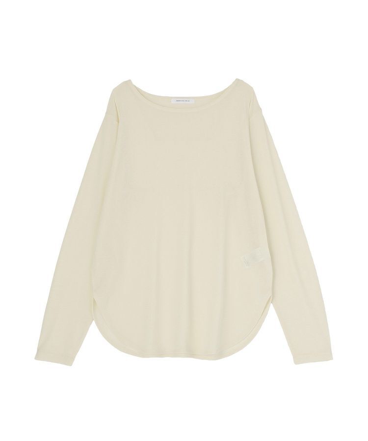 AMERICAN HOLIC「ラウンドカットシアープルオーバー」|Tシャツ・カットソー|