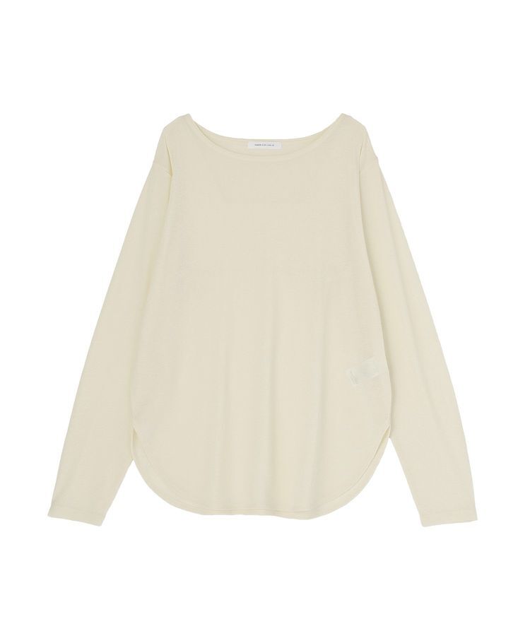 AMERICAN HOLIC「ラウンドカットシアープルオーバー」|Tシャツ・カットソー|