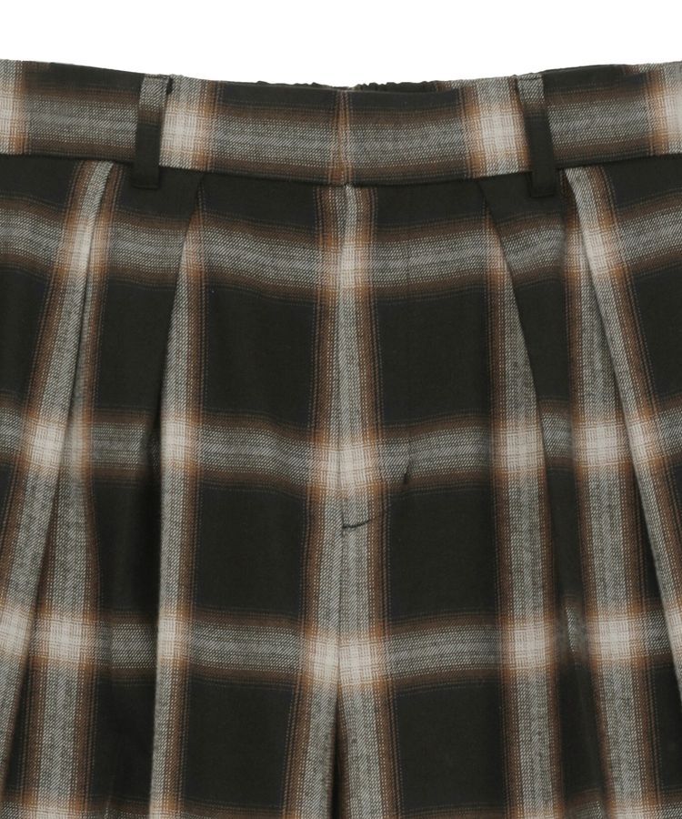 GARAGE OF GOOD CLOTHING「【日本製】オンブレチェック２タックワイドパンツ」|その他|
