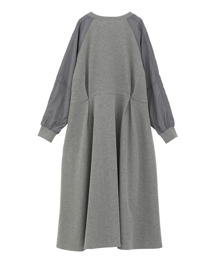 GARAGE OF GOOD CLOTHING「ダンボール&times;異素材タックワンピース」|ワンピース|