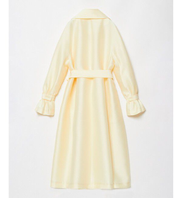 LOULOU WILLOUGHBY「【LOULOU WILLOUGHBY】シルキーダブルクロスドレスコート」|その他|