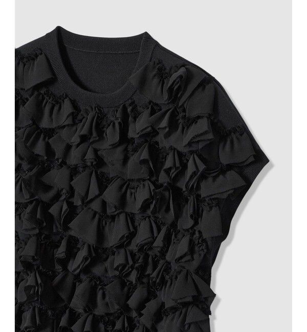 LOULOU WILLOUGHBY「【LOULOU WILLOUGHBY】ペタルパピヨンプルオーバー」|ニット・セーター|