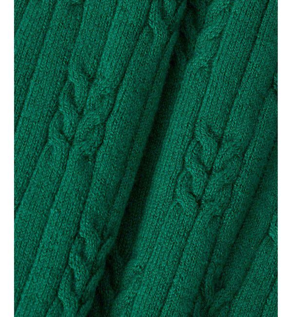 allureville「Ｗミニケーブルプルオーバー」|ニット・セーター|