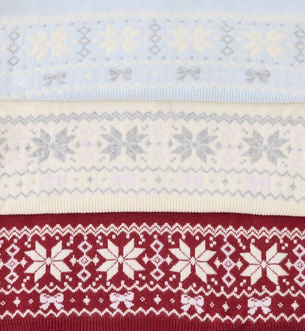  「ノルディック柄ニット」|ニット・セーター|