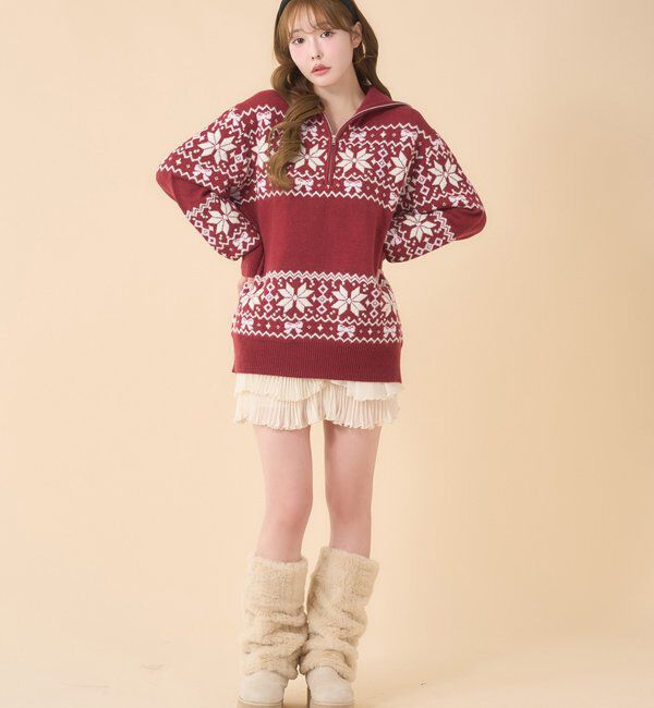  「ノルディック柄ニット」|ニット・セーター|