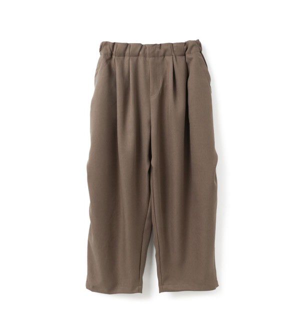 mizuiro ind「mizuiro ind ワイドカーゴパンツ」|カーゴ|ブラウンA