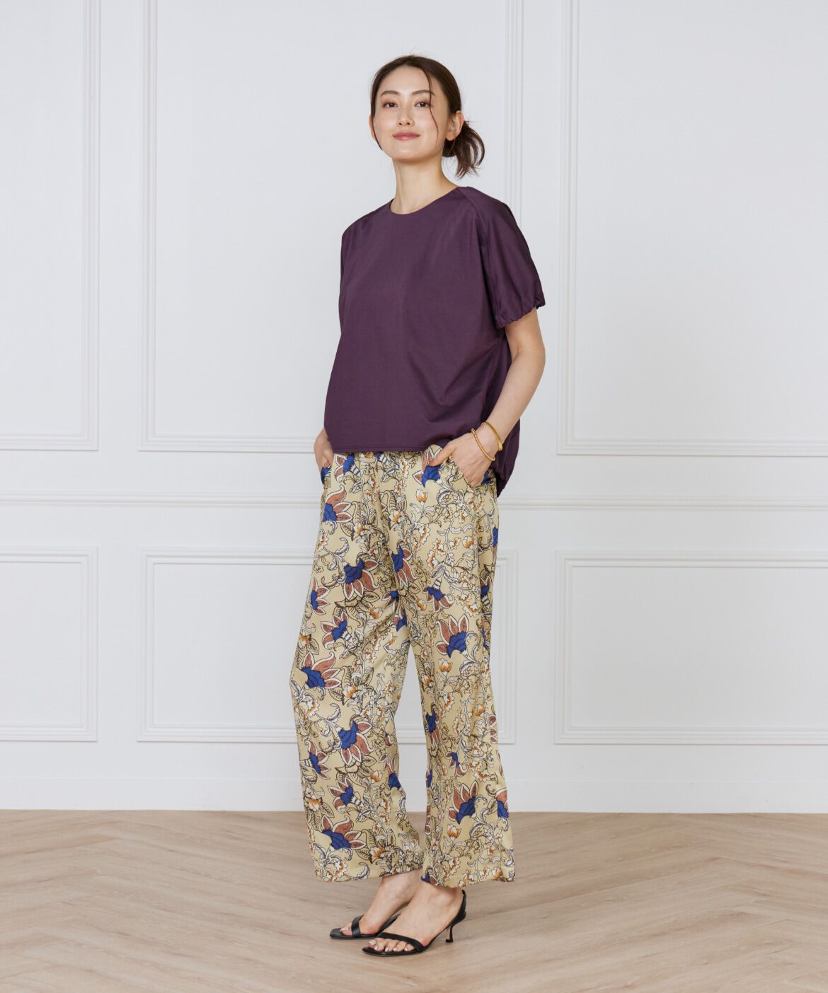 Le Souk「《大きいサイズ》ドルマンスリーブカットプルオーバー」|Tシャツ・カットソー|