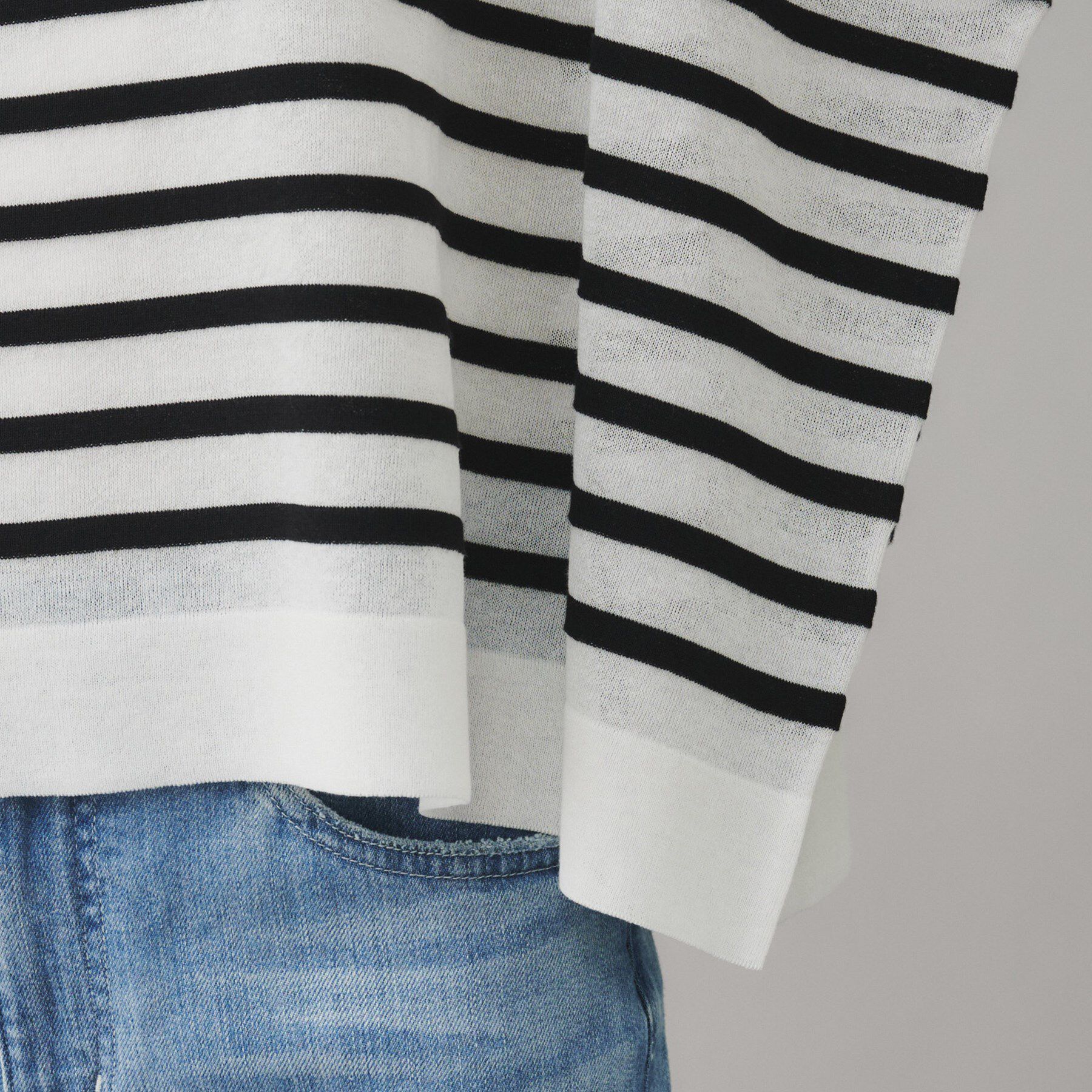 UNTITLED「【TRADITIONAL WEATHERWEAR】LYNE KNIT SHEERプルオーバー」|Tシャツ・カットソー|