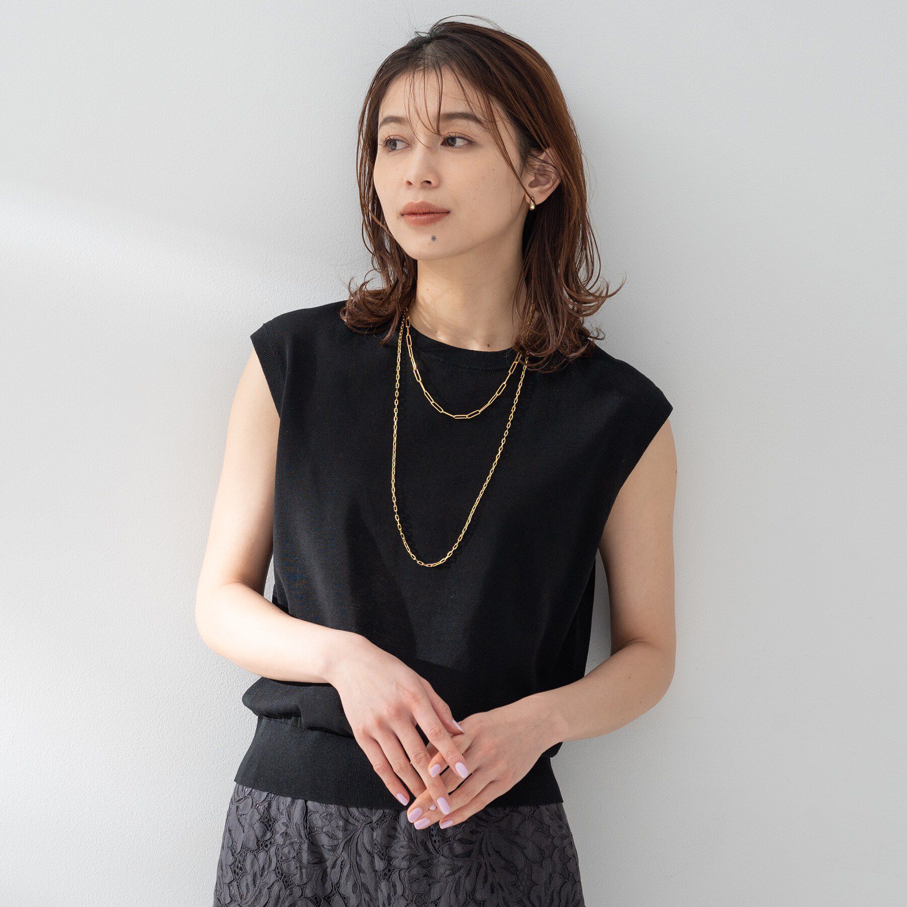 UNTITLED「【TRADITIONAL WEATHERWEAR】ニットベスト」|ニット・セーター|