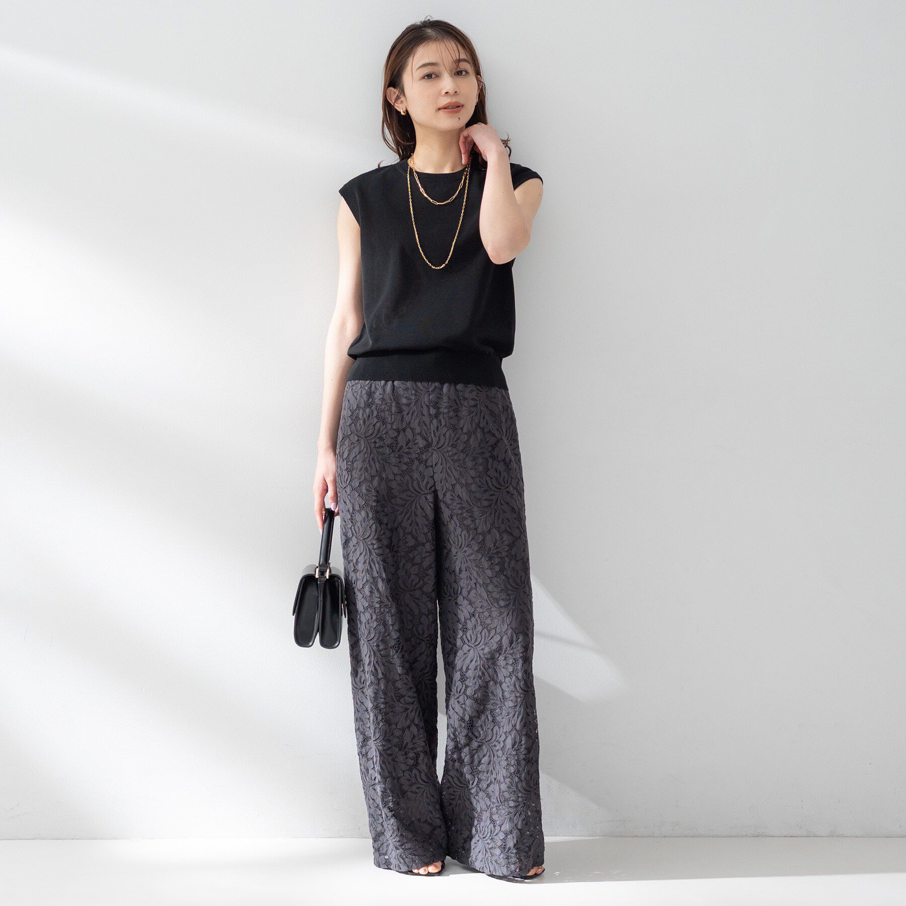 UNTITLED「【TRADITIONAL WEATHERWEAR】ニットベスト」|ニット・セーター|