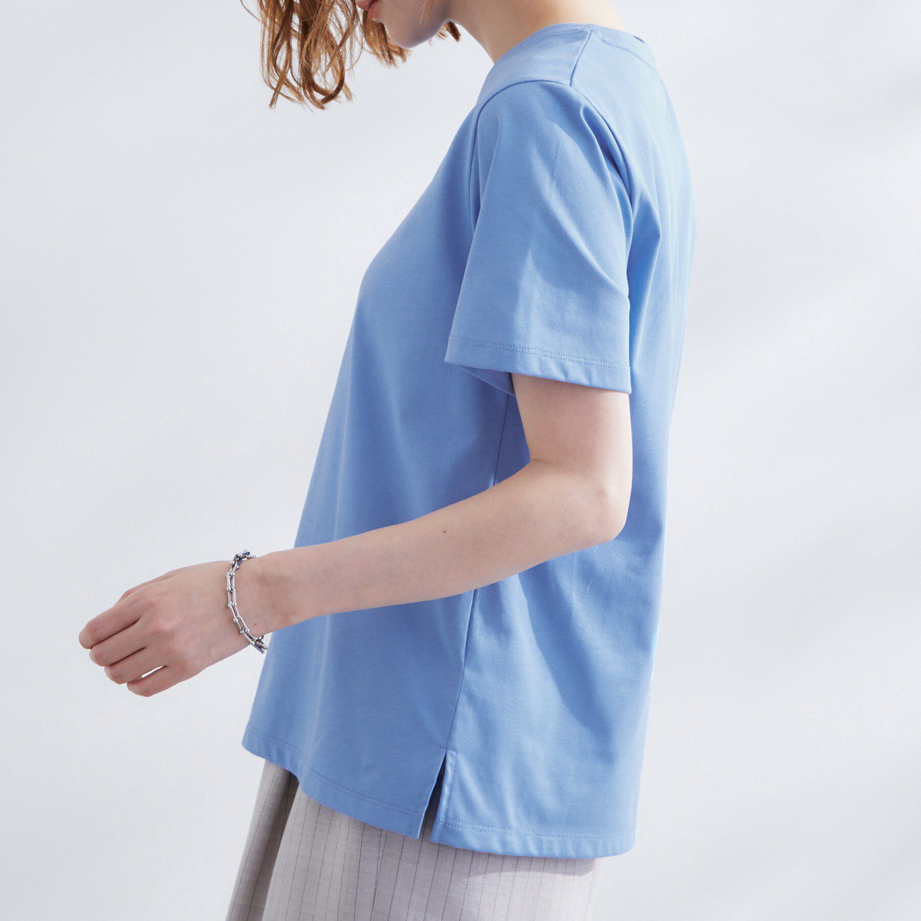 grove「【UVカット・接触冷感】ベーシックロゴTシャツ」|Tシャツ・カットソー|