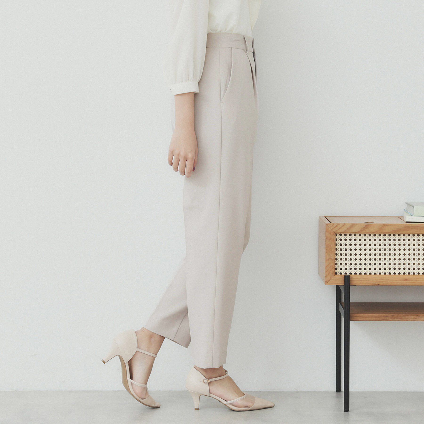 index「ストレッチテーパードパンツ/セットアップ対応可【洗濯機洗い可/イージーアイロン/抗ピル】」|その他|