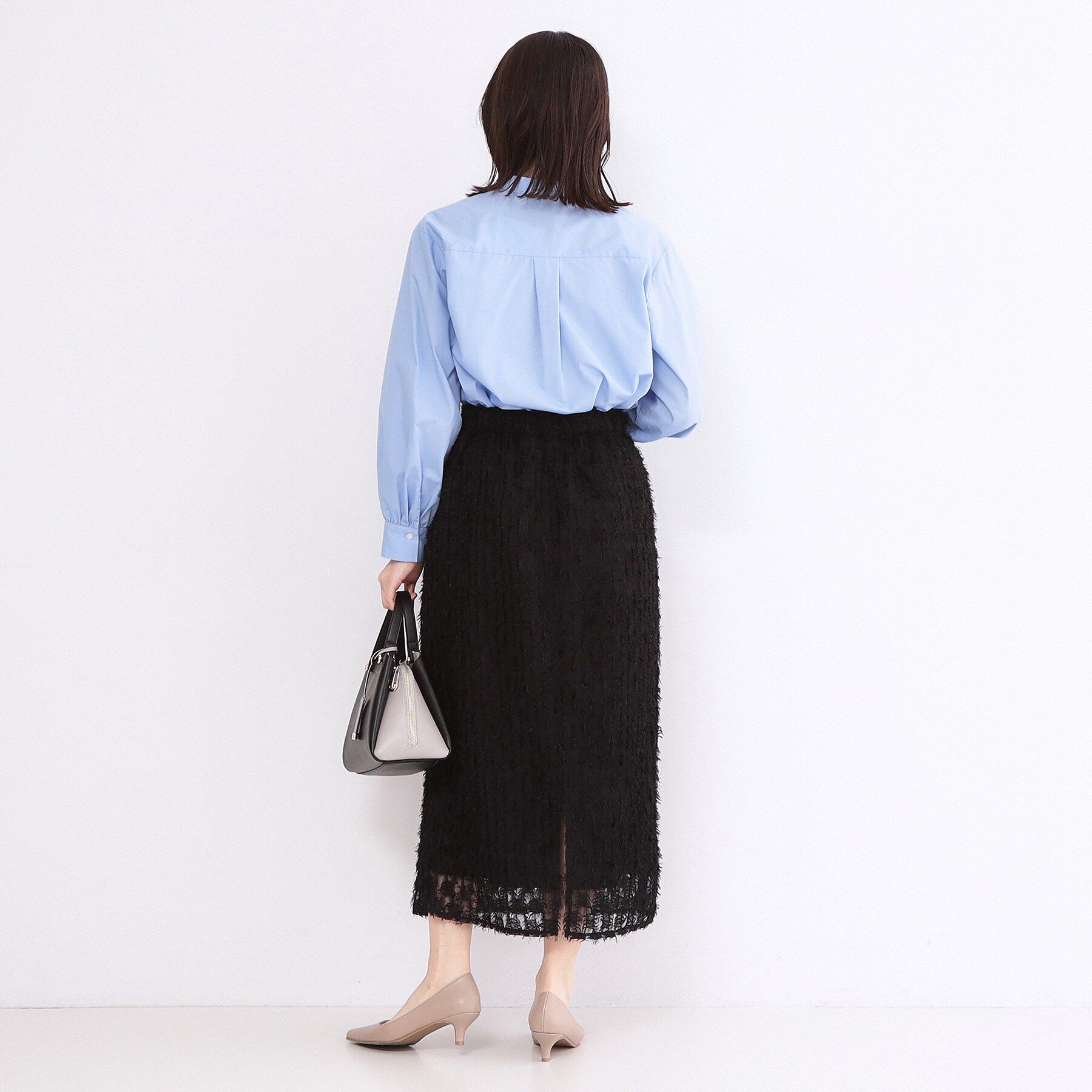 OPAQUE.CLIP「フロントフリルブラウス【洗濯機OK】」|シャツ・ブラウス|