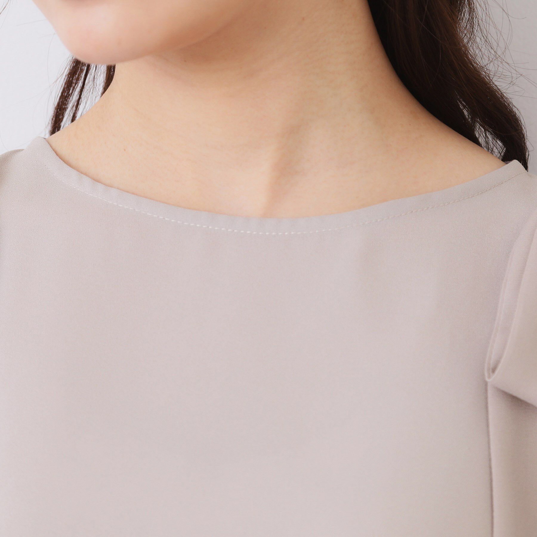 Couture broach「【フェミニン・通勤】肩リボンシフォンブラウス」|シャツ・ブラウス|