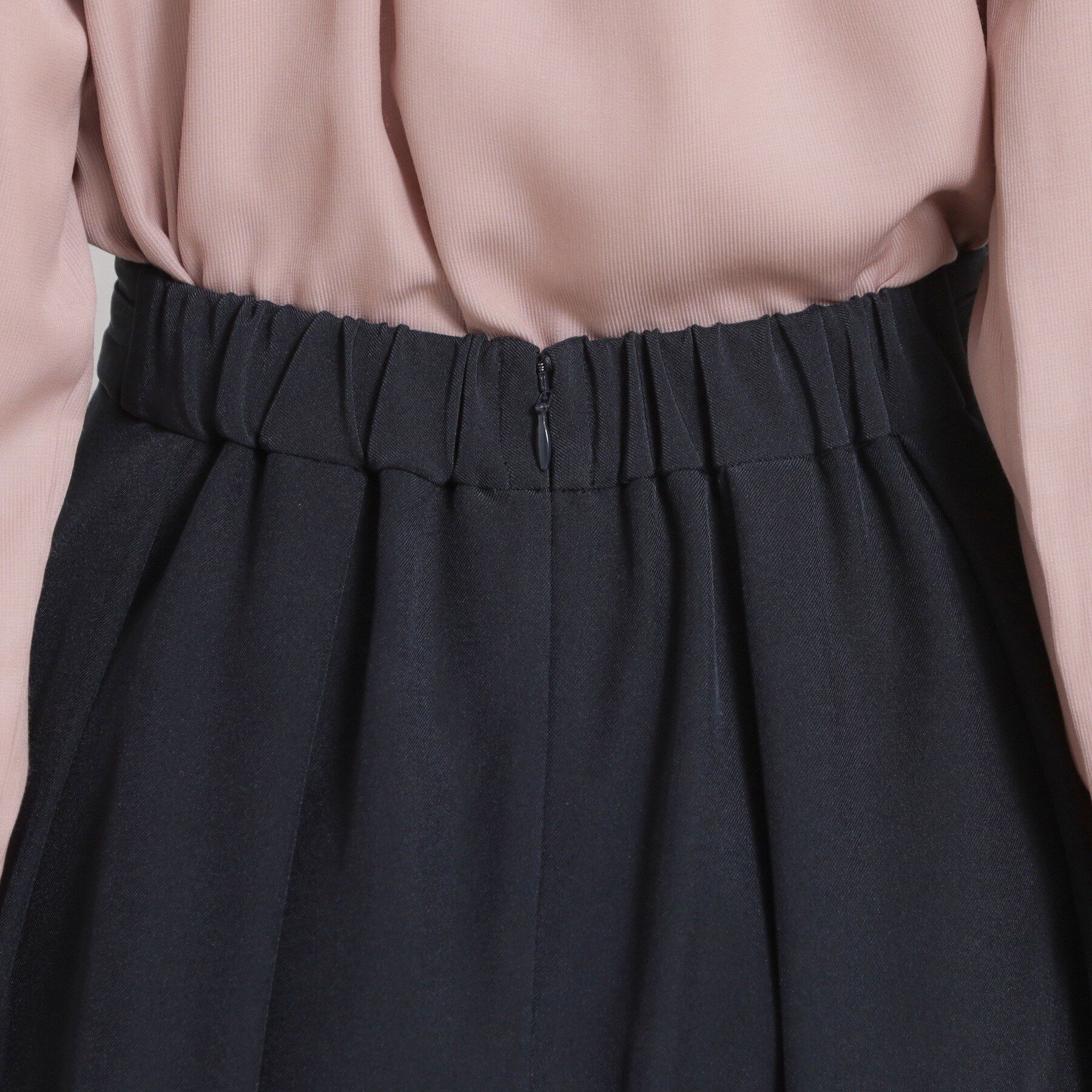 Couture broach「【洗える・通勤】ビットベルト タックスカート」|スカート|