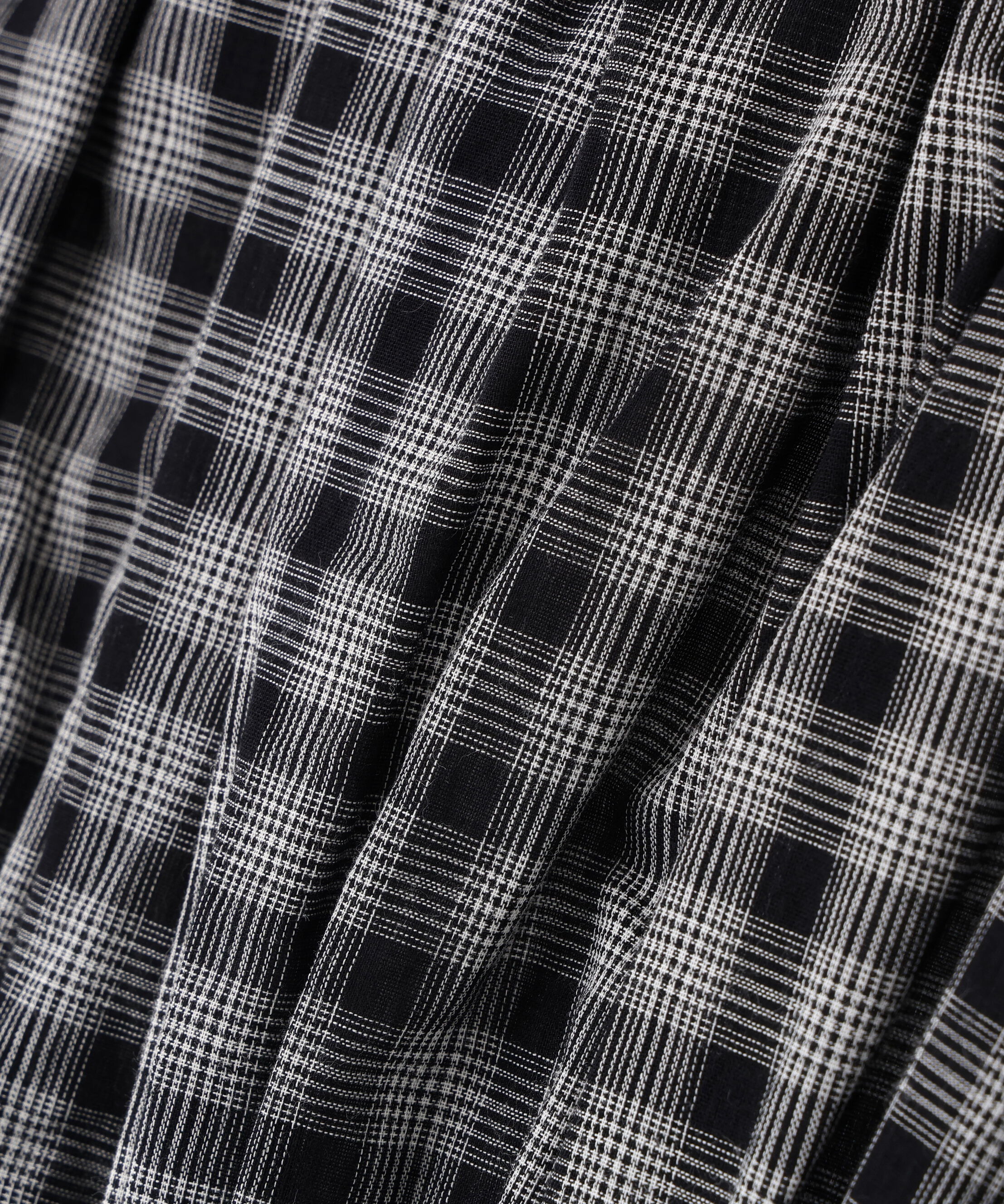  「チェックペプラムブラウス」|シャツ・ブラウス|