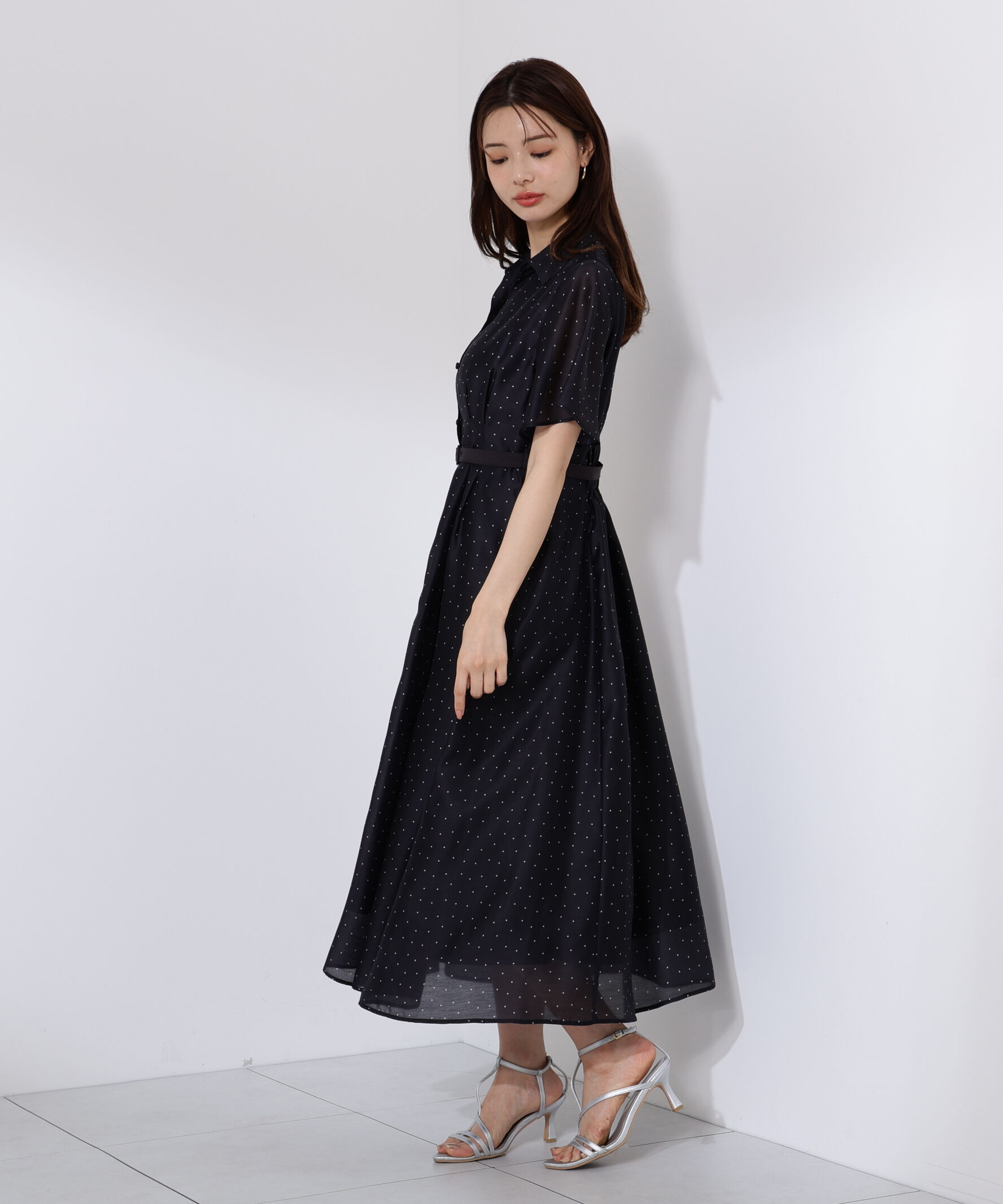 PROPORTION BODY DRESSING「配色シャツワンピース」|ワンピース|