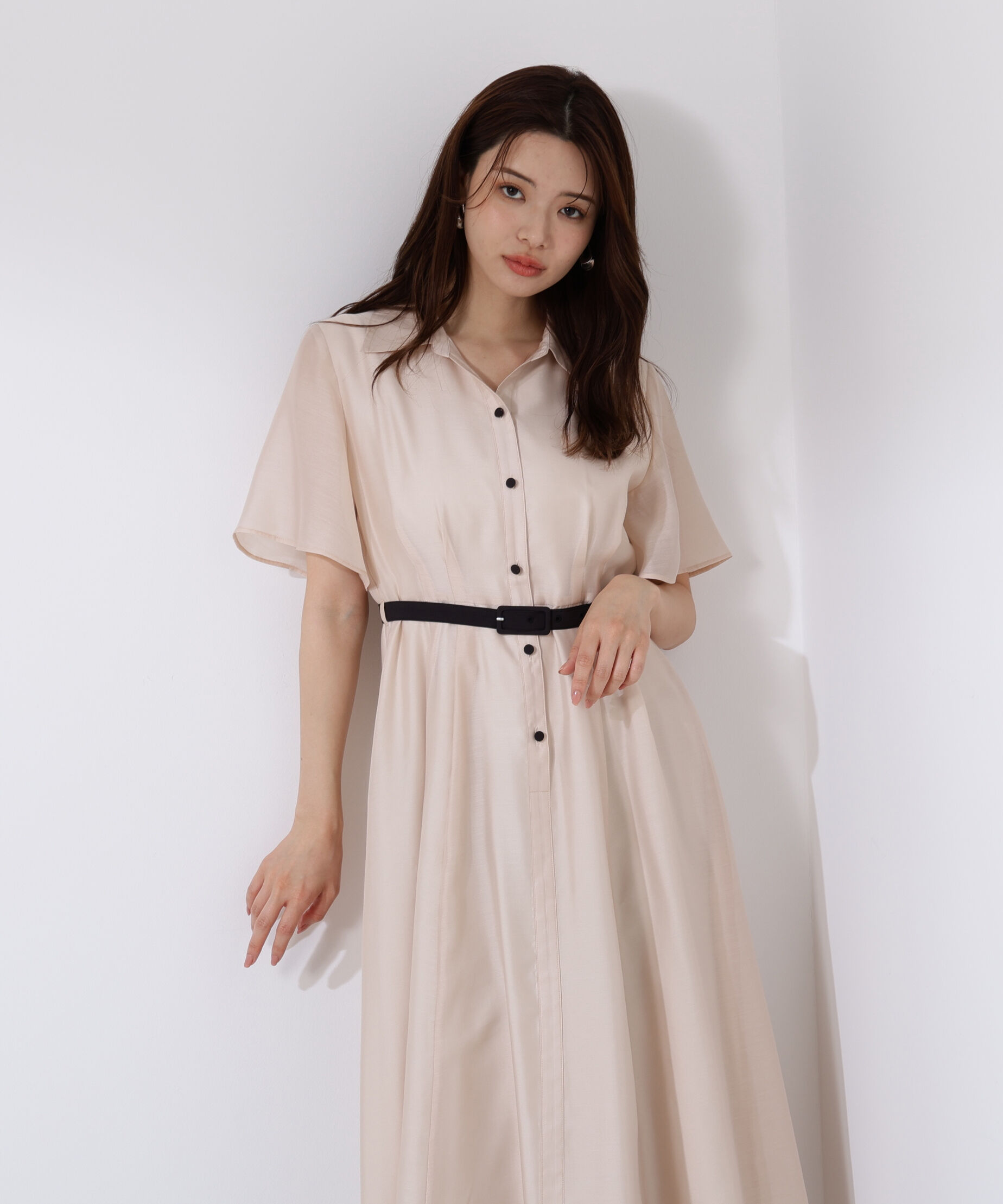 PROPORTION BODY DRESSING「配色シャツワンピース」|ワンピース|