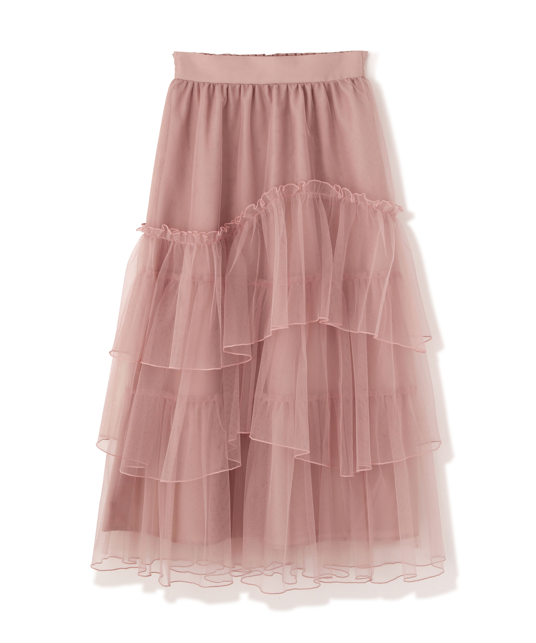 PROPORTION BODY DRESSING「ランダムティアードチュールスカート　26SS」|スカート|