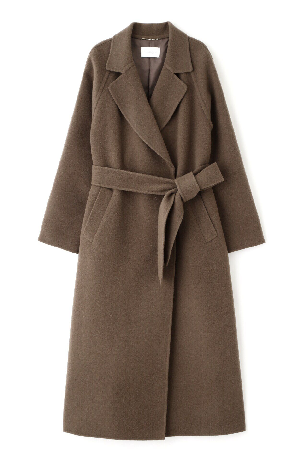  「ストール付きベルテッドリバーコート」|その他|