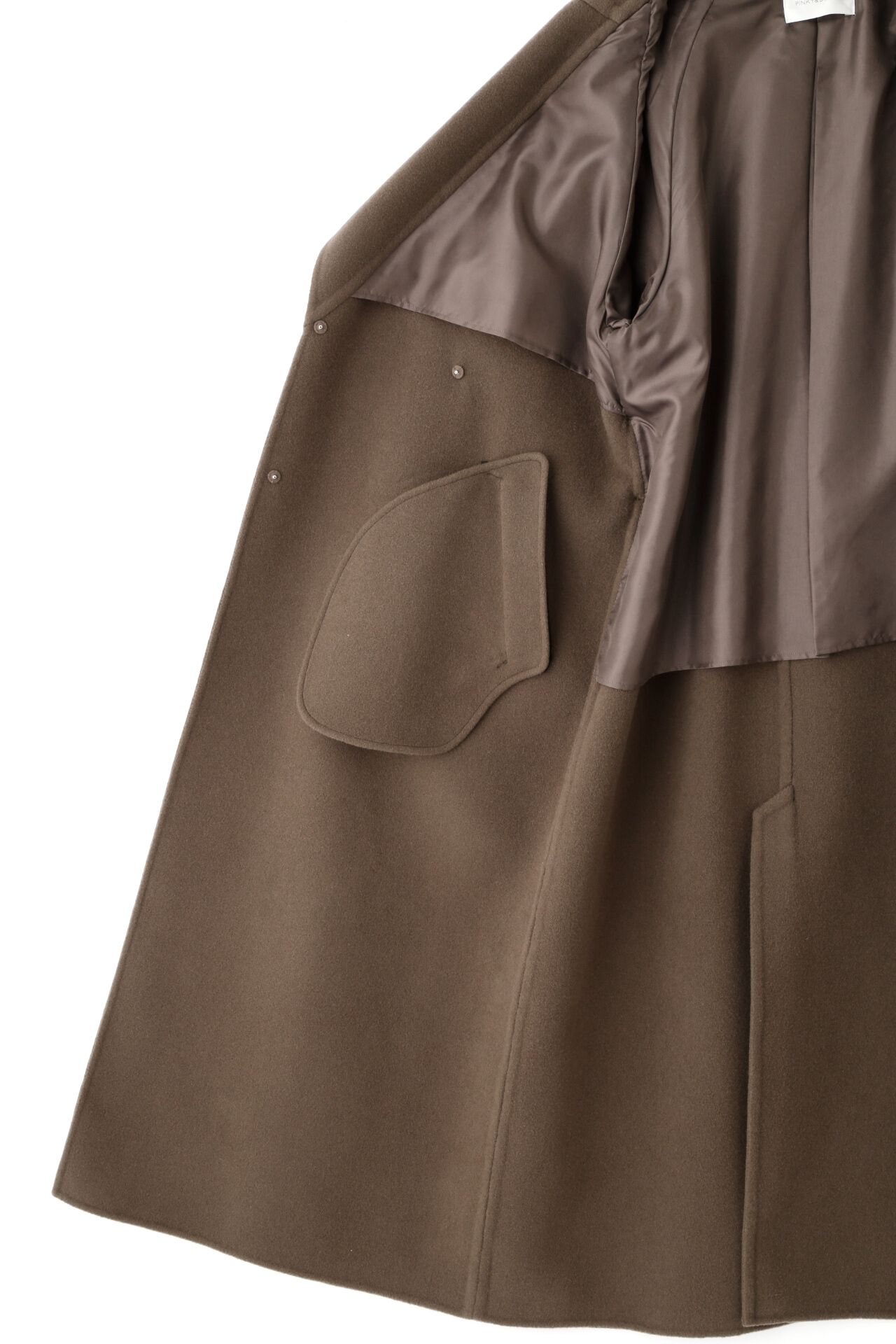  「ストール付きベルテッドリバーコート」|その他|