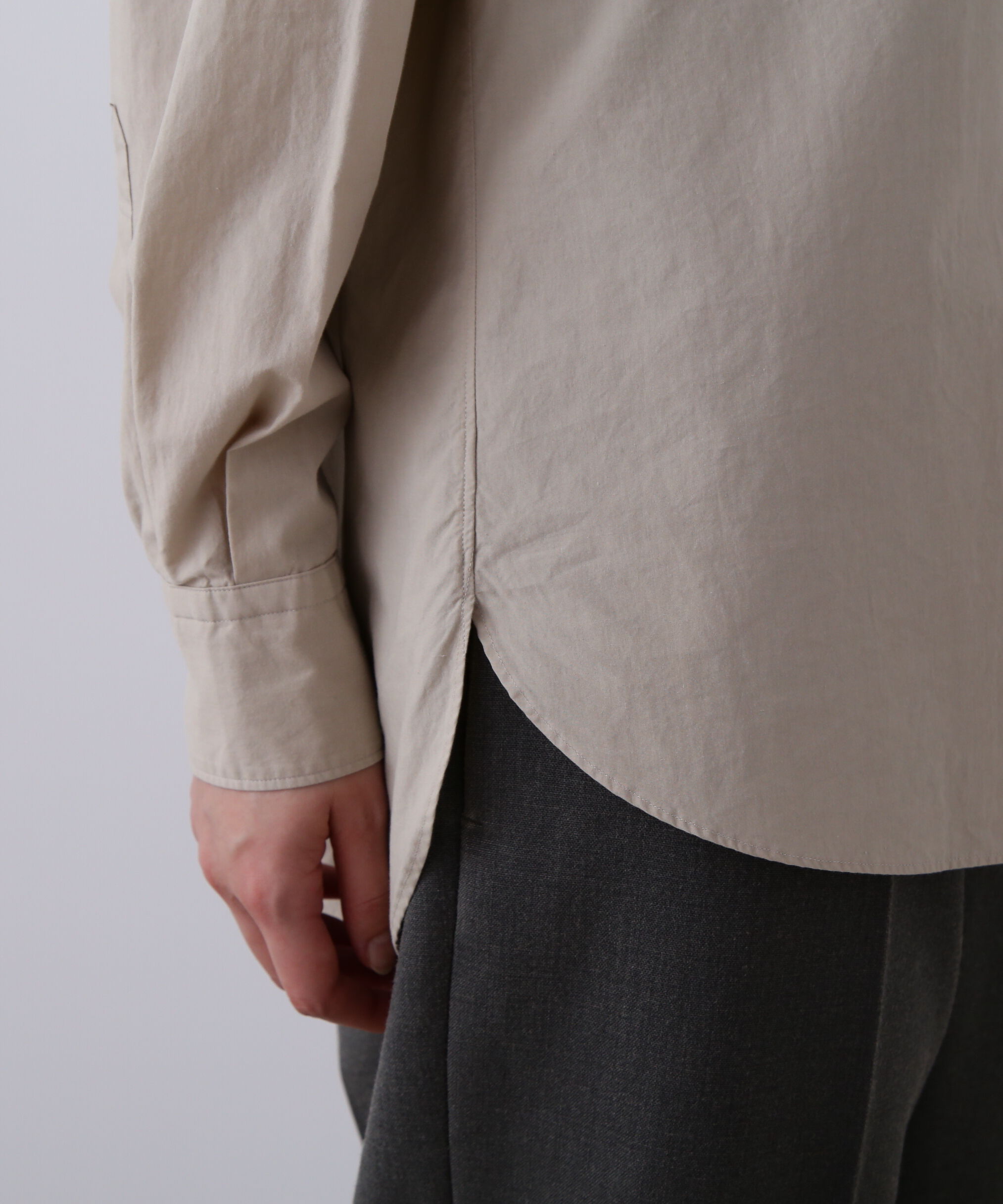 YLEVE 「YLEVE / COTTON SILK TYPEWRITER SHIRT」|シャツ・ブラウス|