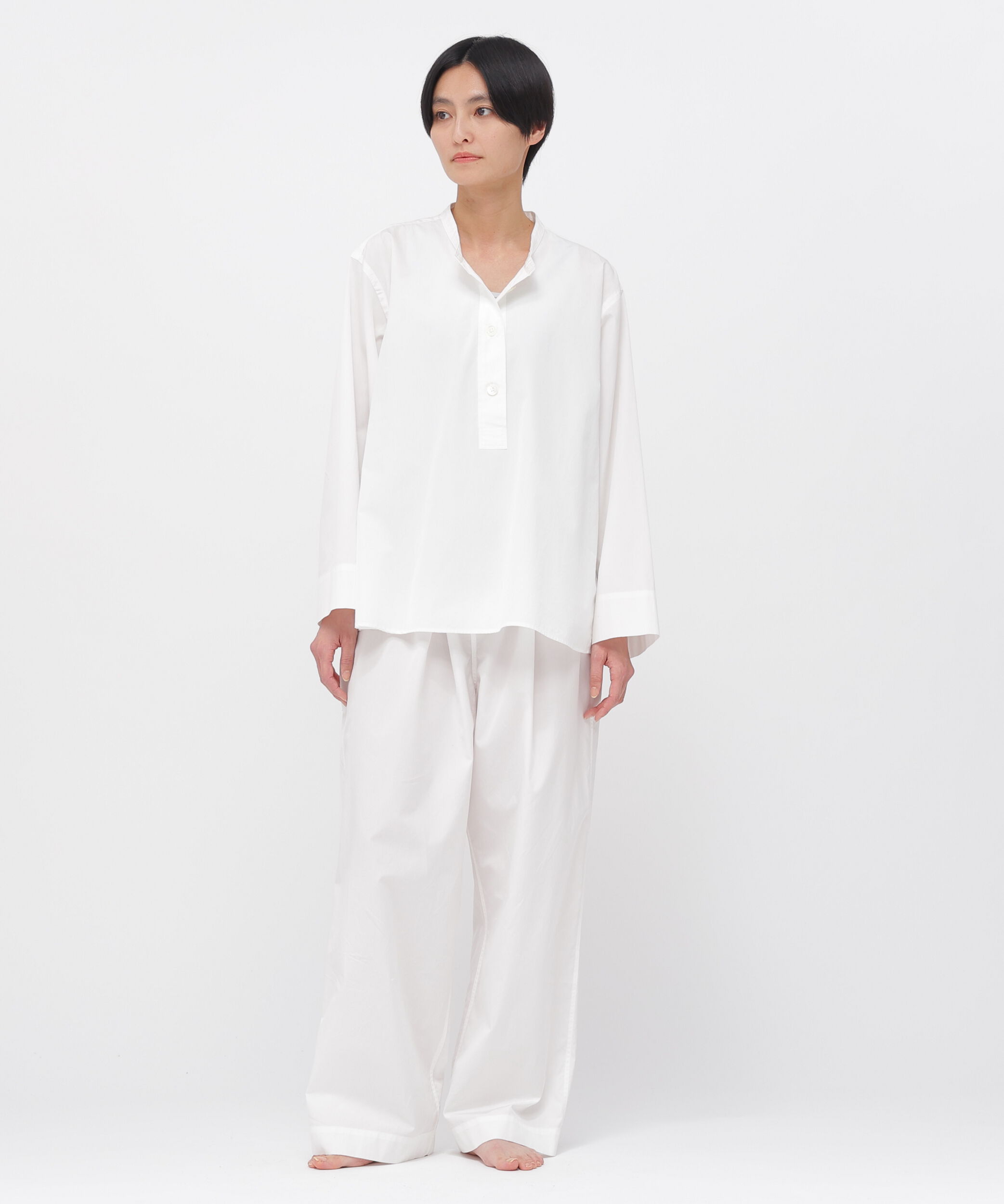 MARGARET HOWELL HOUSEHOLDGOODS「PLAIN POPLIN SHIRT」|シャツ・ブラウス|