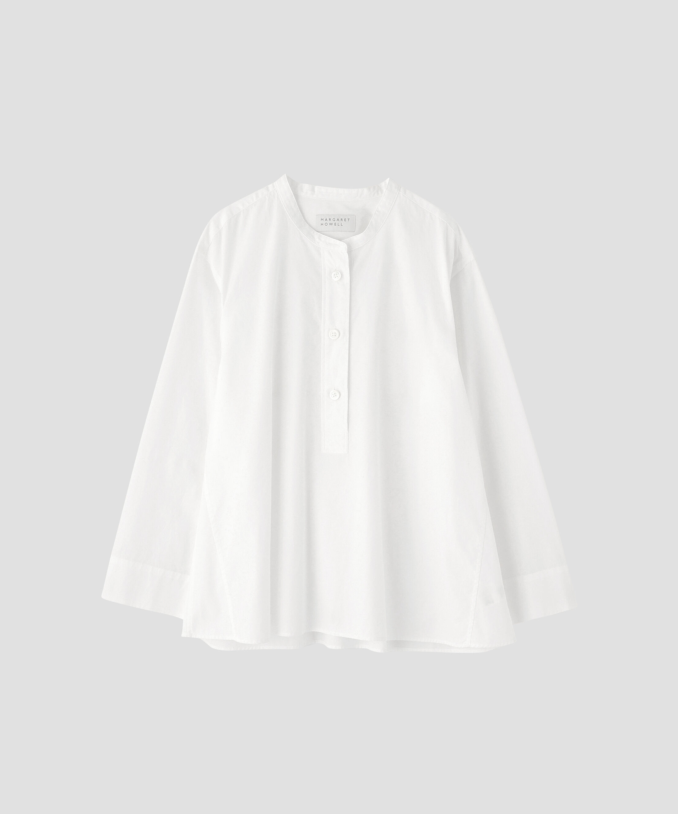 MARGARET HOWELL HOUSEHOLDGOODS「PLAIN POPLIN SHIRT」|シャツ・ブラウス|