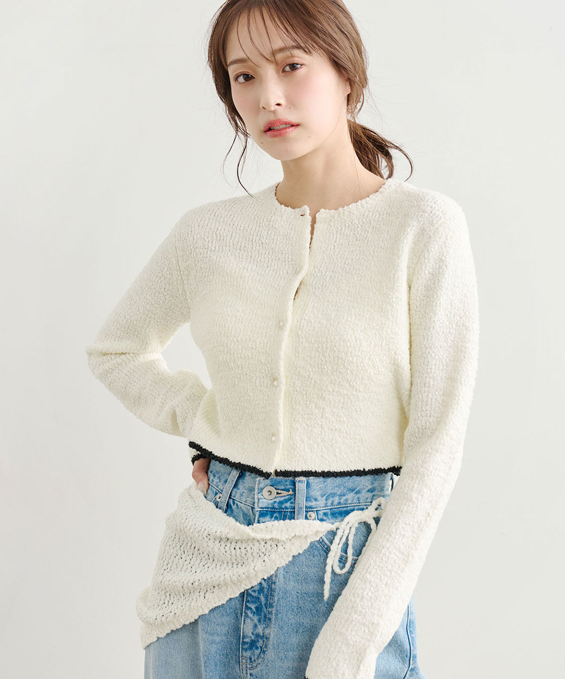 COCO DEAL「バブーシュカセットニットカーディガン」|ニット・セーター|