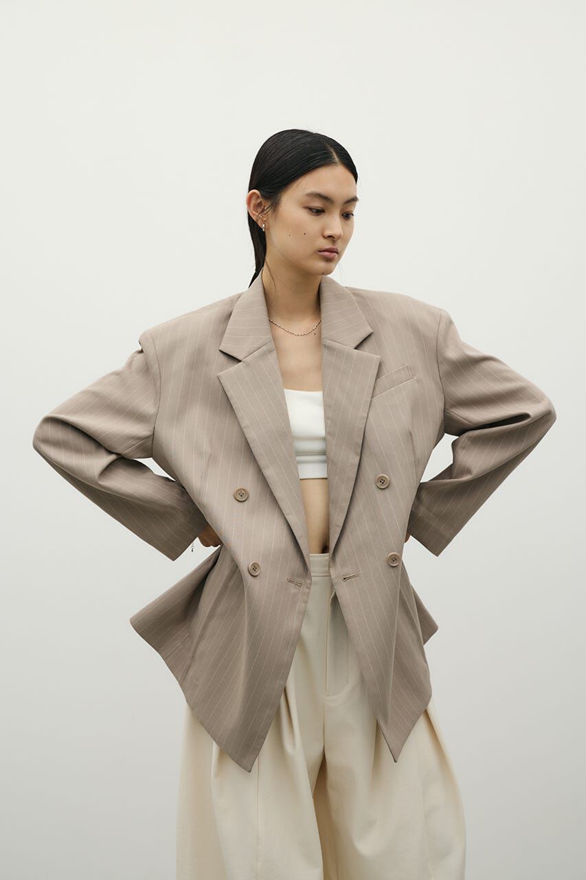 STYLEMIXER「シームデザインテーラードジャケット」|その他|柄BEG5