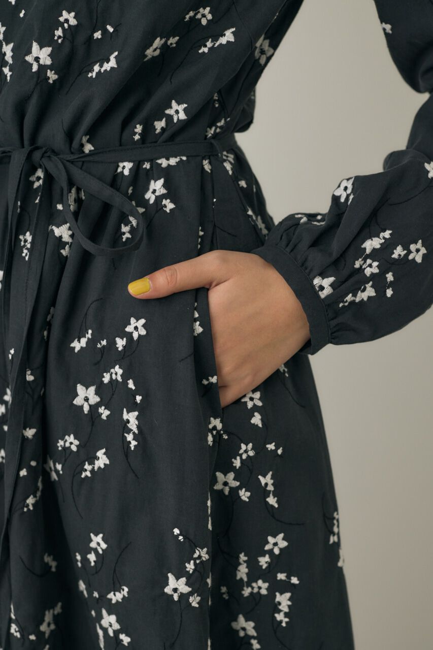 MOUSSY「花柄刺繍ワンピース」|ワンピース|