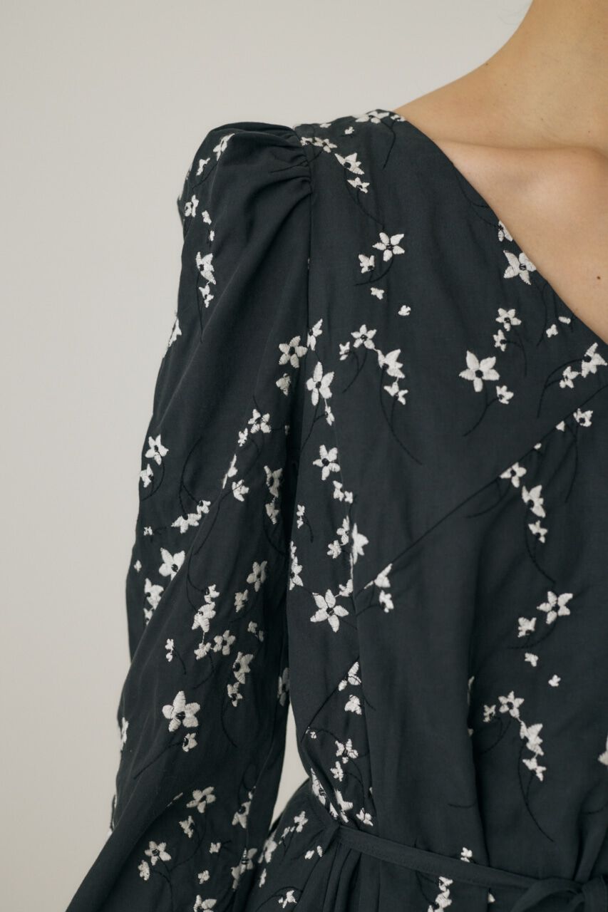 MOUSSY「花柄刺繍ワンピース」|ワンピース|