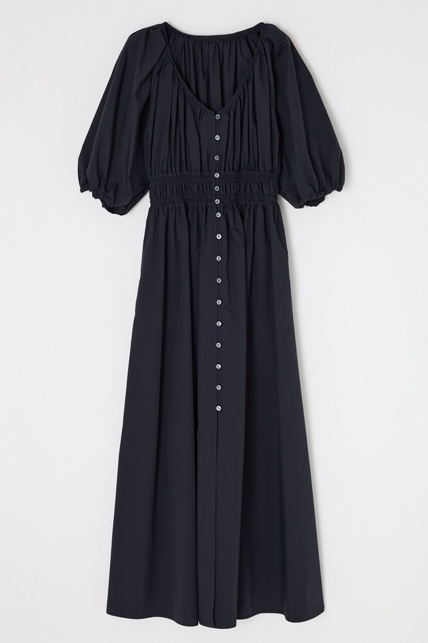 MOUSSY「WAIST GATHER ロングドレス」|ワンピース|