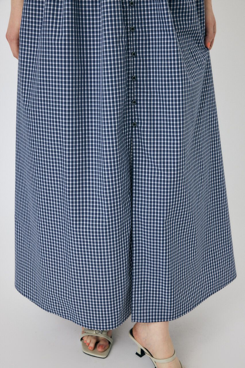 MOUSSY「WAIST GATHER ロングドレス」|ワンピース|