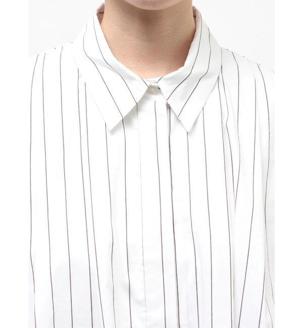 ELENDEEK「STRIPE LAYERED SHIRT」|シャツ・ブラウス|